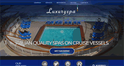 Desktop Screenshot of luxuryspa.it